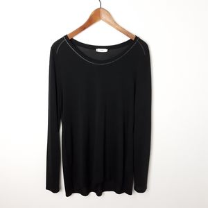Vince Long Sleeve Scoop Neck T-shirt